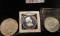 1967 Denmark Silver 10 Kroner AU-Unc; 1756-1931 Wolfgang Amadeus Mozart Proof Silver Medal; & 1922 P