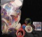 Pog & Slammer Game similar to the old Marbles game, these were popular in the 1990s and are used in