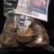 (90) Indian Head Cents mostly Good to Very fine, mixed dates with a few clunkers.