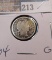 1904 P Barber Dime, Good.