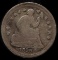 1856 seated Liberty Half Dime Good