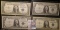 (4) High grade Series 1935 D $1 Silver Certificates in plastIc sleeves.