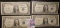 (4) High grade Series 1935 E $1 Silver Certificates in plastIc sleeves.
