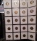 Set of Proof Nickels in a plastic page 1978 S-1997 S.  (20 pcs.)