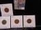 (4) 1960 P Small date Lincoln Cents.
