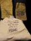 (3) Canvas Bank Bags: 