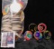 Pog & Slammer Game similar to the old Marbles game, these were popular in the 1990s and are used in