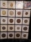 (19) Foreign Coins with a total of .0926 oz. of Silver. All stored in a 20-pocket plastic page.