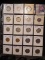 (19) Canada Nickels dating 1933-1951. All stored in a 20-pocket plastic page. All stored in a 20-poc