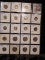 (19) Canada Cents, Nickels, and Five Cent Silvers. (10) are Silver with a total of .3414 ozs. Of Sil