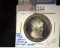 1964 Silver Proof Austria 25 Schilling, KM2895.1, One Year type. Franz Grillparzer. .344 oz.ASW. Min