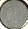 1943 G Nazi Germany 50 Pfennig, VF. KM96.