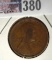 1909 P VDB Lincoln Cent, VG.