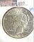 1926 D U.S. Peace Silver Dollar, High grade.