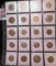 20-Pocket Plastic Page containing Foreign Coins dating back to 1921.