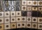 (28) Iowa Tokens in a pair of twenty pocket plasitic pages. Includes two different Oskaloosa, Iowa t