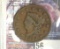 1818 Matron Head U.S. Large Cent, Newcomb # 8 (R-3+), Choice Fine.