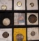 (8) Interesting Foreign Coins including Silver, one appears to be an unidentified India Silver Coin.