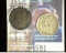 1908 S Barber Dime & 1839 O U.S. Seated Liberty Dime with multiple Stamp marks. Both fairly high gra