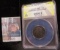 1802/O U.S. Half Cent, ANACS slabbed 