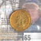 1875 Indian Head Cent, UNC, cld.