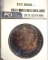 1887 P Morgan Silver Dollar slabbbed PCI MS65+. Attractive obverse toning.
