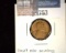 1909 P-VDB Lincoln Cent, AU, slight obverse hub doubling.