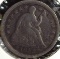 1853 Seated Liberty Half Dime, VF.
