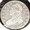 1830 Capped Bust Half Dollar, VG.