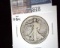 1916-D obverse D Walking Liberty Half Dollar, VG.