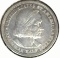 1893 Columbian Exposition Commemorative Half Dollar. EF.