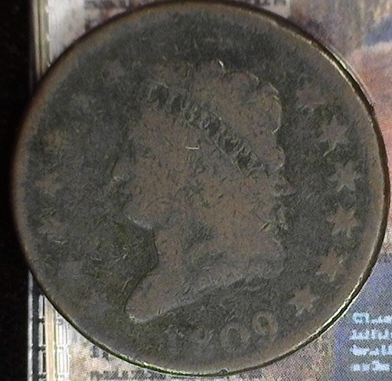 1809 U.S. Large Cent, Good.