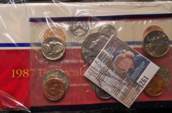 1987 U.S. Mint Set.