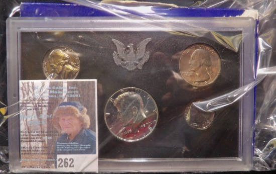 1968 U.S. Proof Set with 40% Silver Half Dollar.