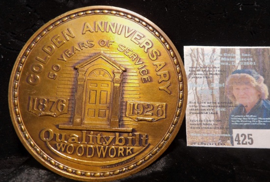 Farley & Loetscher Mfg. Coâ€¦.Dubuque, Iowa", "Golden Anniversary/50 Years of Service/1876 1926 Qual