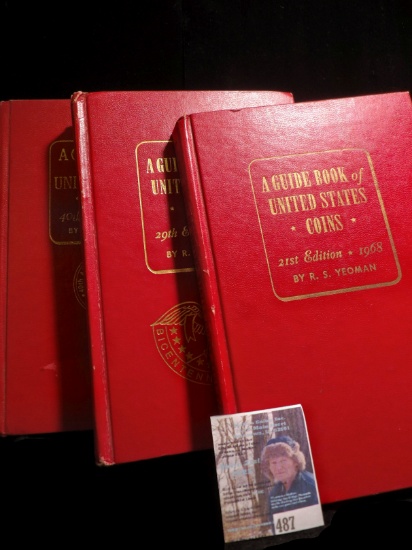 1968, 1976, & 1987 "A Guide Book of United States Coins", by R.S. Yeoman.
