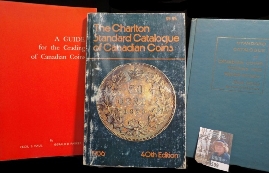 Paper back "A Guide for the Grading of Canadian Coins", by Cecil S. Paul & Gerald B. Parker, 42 pgs.