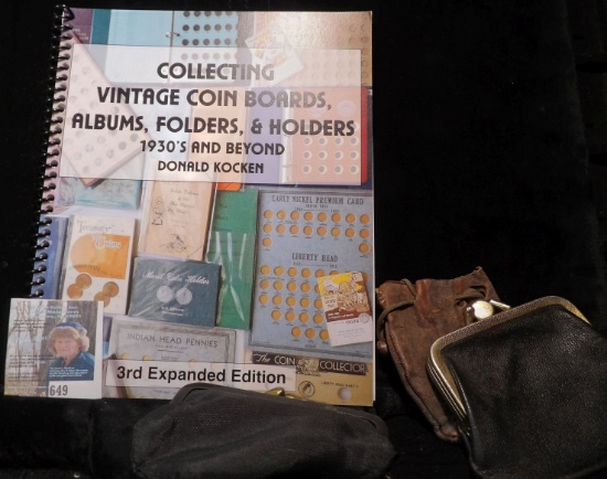 Spiral Bound Book "Collecting Vintage Coin Boards, Albums, Folders, & Holders 1930's and Beyond", by
