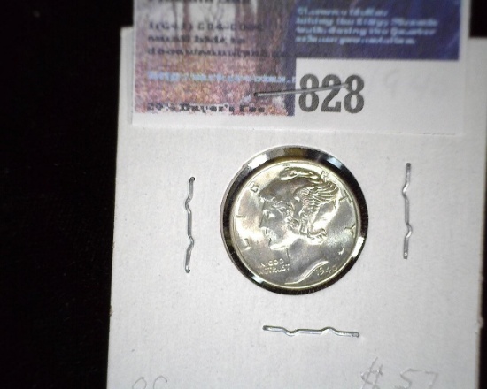 1940 P  Mercury Dime, Super Gem BU.