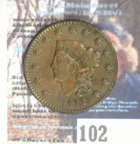 1832 U.S. Large Cent, Fine.