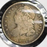 1831 U.S. Capped Bust Dime, Full Liberty. Fine-Very Fine.