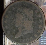 1809 U.S. Large Cent, Good.