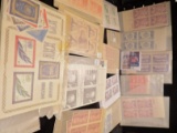 (15) Packets of Stamps including Plateblocks, Blocks of Four, and singles. Lots of scarcer items.