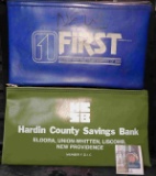 Pair of Zipper Bank Bags :