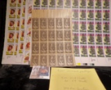 $100 face value in Mint, unused U.S. Postage Stamps. (450) 22c Stamps still in sheets & (20) Five Ce