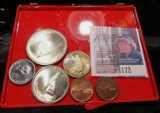 1867-1967 Canada Conderation Commemorative Double Cent Set loose in a plastic case. Contains Cents t