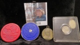Early John Deere looped medal; 1934 