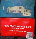 Pair of Zipper Bank Bags: 