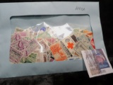 Large envelope of Old Foreign Stamps.