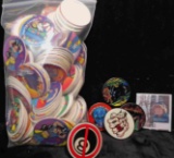 Pog & Slammer Game similar to the old Marbles game, these were popular in the 1990s and are used in